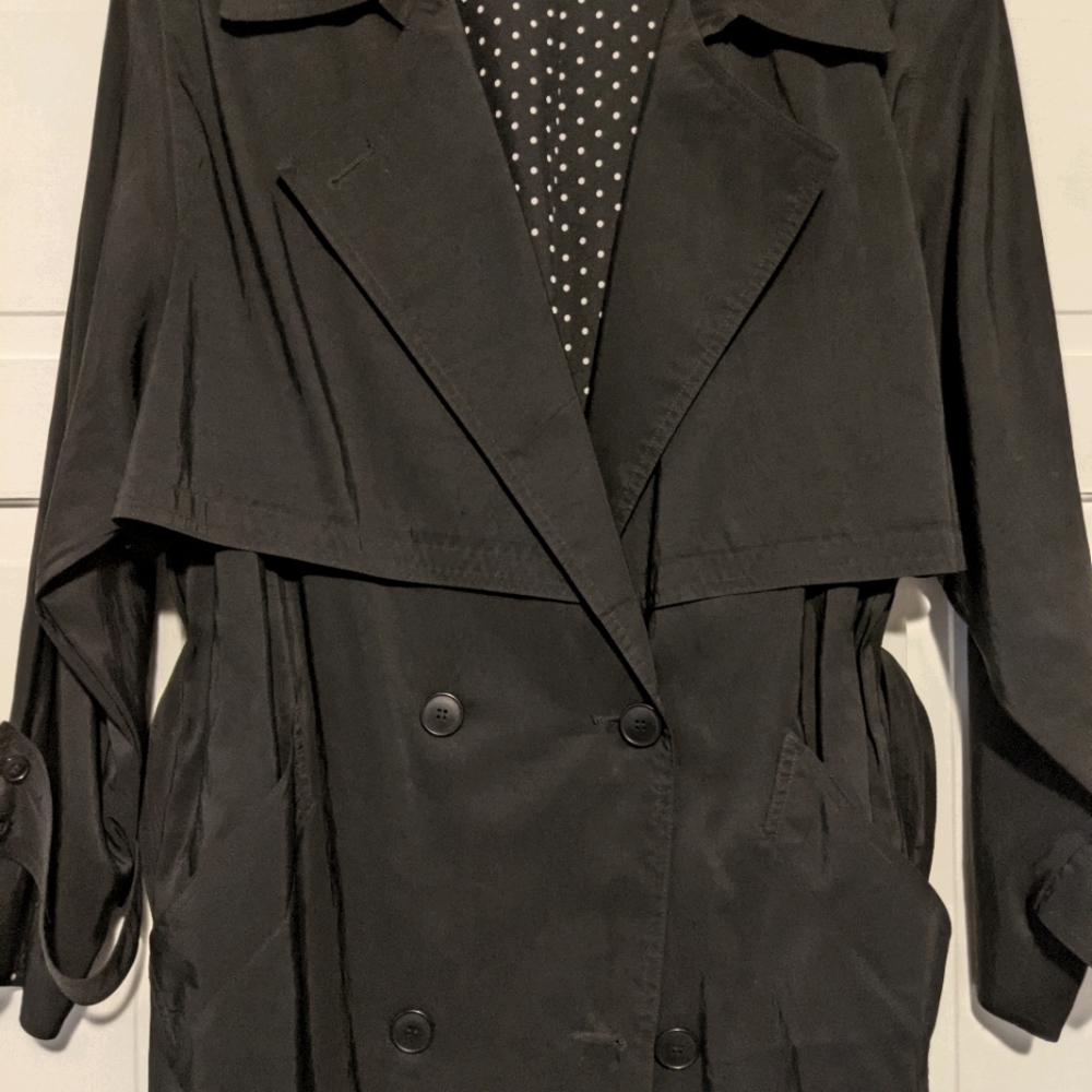 Long trench raincoat by Forecaster
